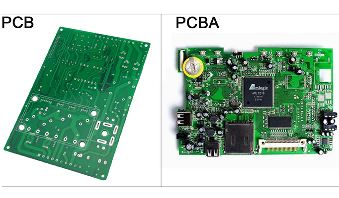 Difference Between PCB and PCBA